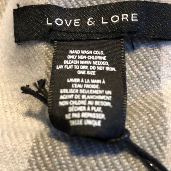 Indigo | Accessories | Love And Lore Super Soft Scarf Grey | Poshmark